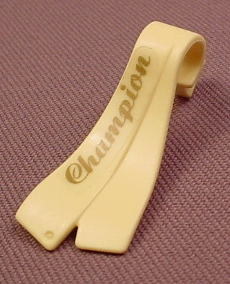 Playmobil Cream Or Tan Ribbon For A Wreath With A Champion Sticker