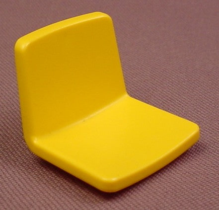 Playmobil Yellow Chair Seat With A Back And A System X Plug Socket
