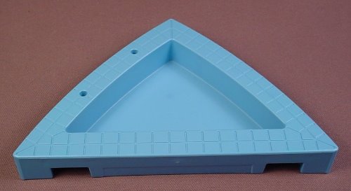 Playmobil Light Blue Triangular Shaped Swimming Pool With Tiles