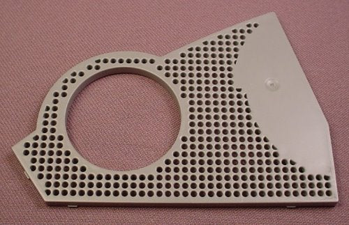Playmobil Gray Grate Shower Deck With A Round Hole