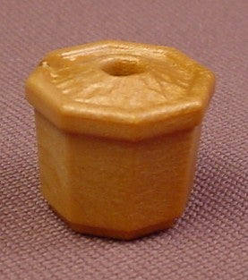 Playmobil Gold Hexagonal Flower Pot With A Single Hole