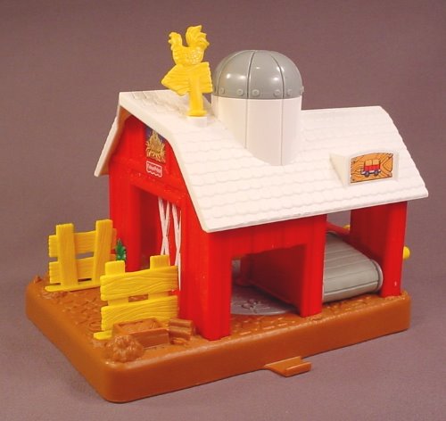 Fisher Price Geotrax Farm Building