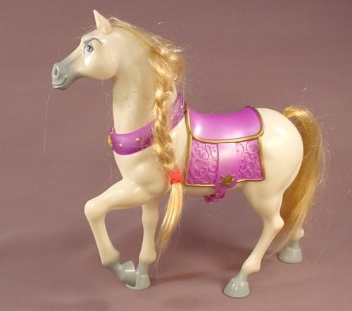 Disney Tangled Rapunzel Movie Maximus Max Horse With Removable Saddle