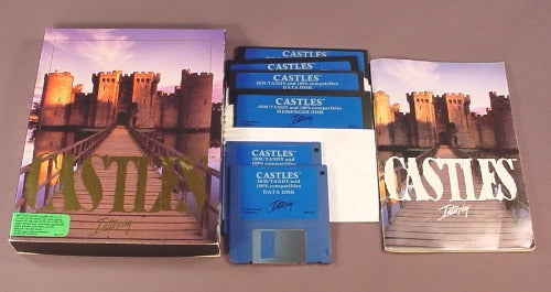 Interplay Castles Vintage PC Game