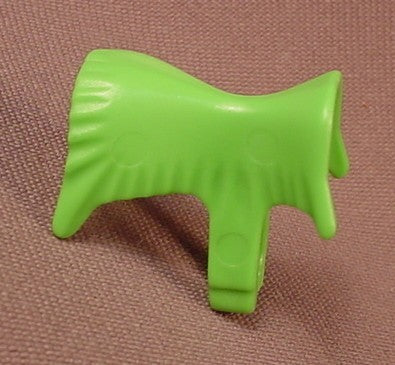 Playmobil Light Green Saddle With A Fringed Back
