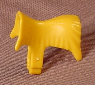 Playmobil Yellow Saddle With A Fringed Back