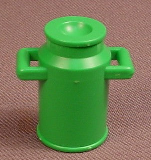 Playmobil Green Large Milk Can With The Lid & Bottom