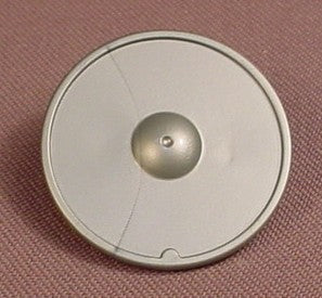 Playmobil Silver Gray Round Shield With A Center Boss And Hand Grip