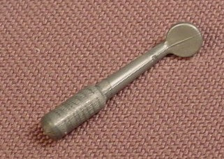 Playmobil Silver Gray Dental Or Dentist's Mirror Tool