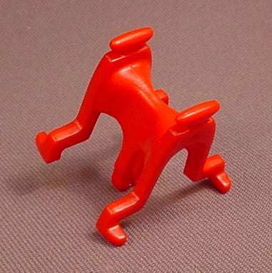 Playmobil Red Donkey Saddle With Pack Hooks