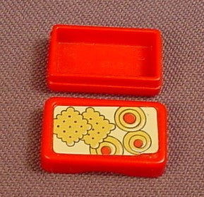 Playmobil Red Rectangular Box With A Removable Lid