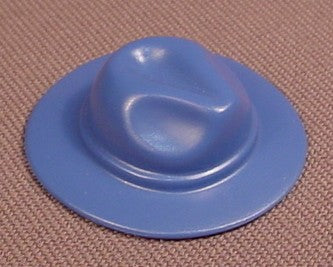 Playmobil Pale Blue Stetson Hat With A Creased Top & 2 Indents
