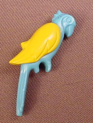 Playmobil Light Blue Parrot Animal Figure With Yellow Wings
