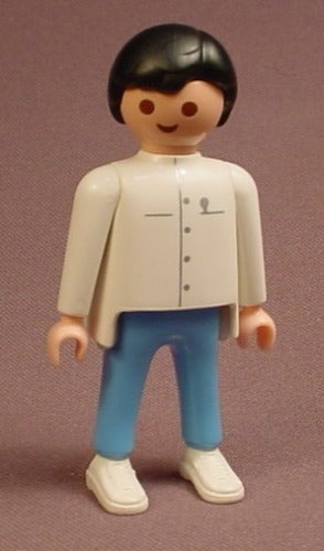 Playmobil Adult Male Dentist Figure In A White Lab Coat