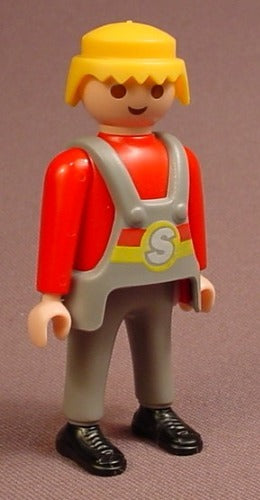 Playmobil Adult Male Service Station Attendant Figure