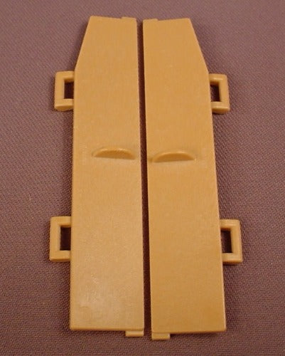 Playmobil Light Brown Beige Or Tan Pair Of Ship's Hatch Cover Doors