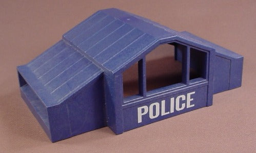 Playmobil Blue Center Section Of A Police Station Roof