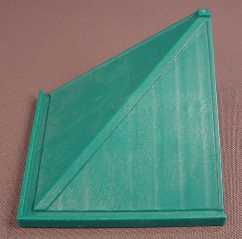 Playmobil Green Low Slope Outer Corner Roof Section
