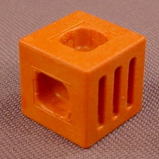 Playmobil Dark Orange Brown System X Connector Block