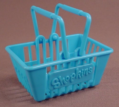 Shopkins Season 1 Blue Shopping Basket, S1 – Ron's Rescued Treasures