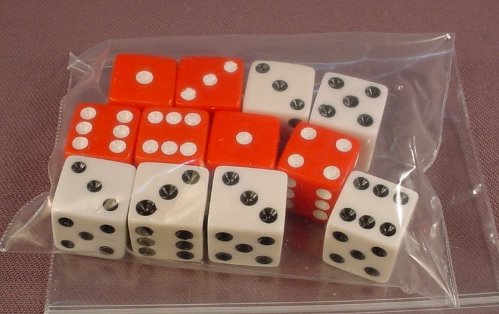 Axis & Allies Classic Replacement Lot Of 12 Dice