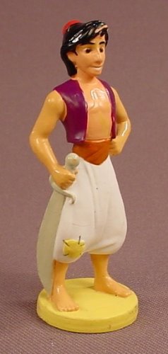 Disney Aladdin PVC Figure On A Round Yellow Base