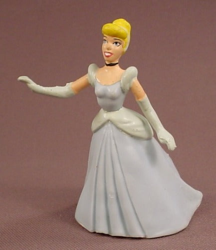 Disney Cinderella In A Light Blue Gown Solid PVC Figure