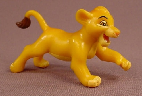 Disney The Lion King Simba Cub In A Running Pose PVC Figure
