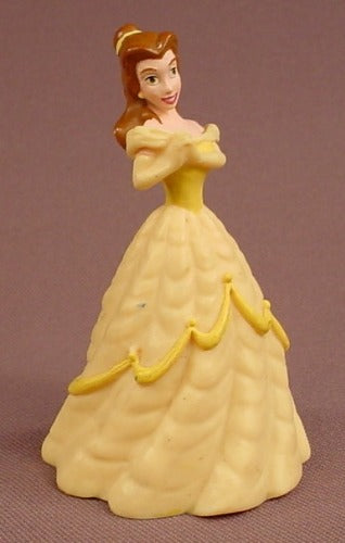 Disney Beauty & The Beast Belle With A Yellow Gown & Hands Clasped