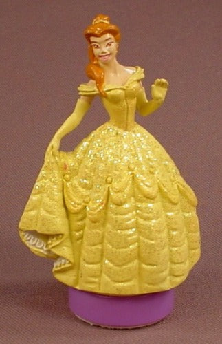 Disney Beauty & The Beast Belle PVC Figure Figural Rubber Stamp