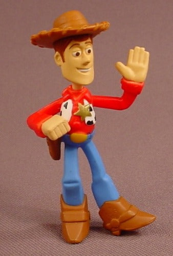 Disney Toy Story Woody In A Red Shirt PVC Figure