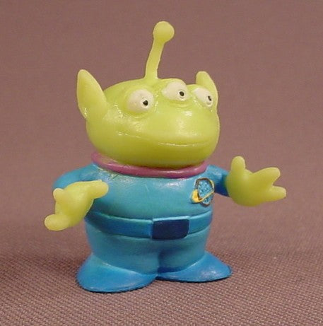 Disney Toy Story 3 Eyed Green Alien Rubbery PVC Figure