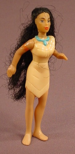 Disney Pocahontas Doll Figure With Hair