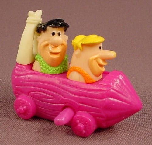 The Flintstones Fred & Barney In A Wind Up Car