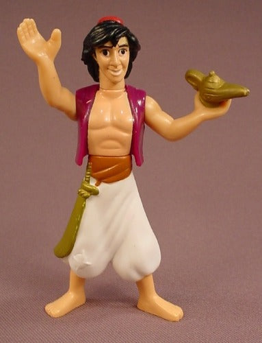 Disney Aladdin Holding A Lamp