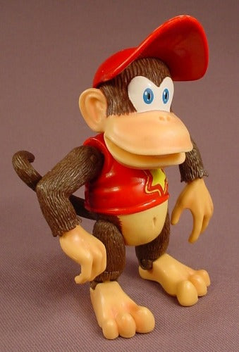 Nintendo Diddy Kong Racing Monkey Action Figure