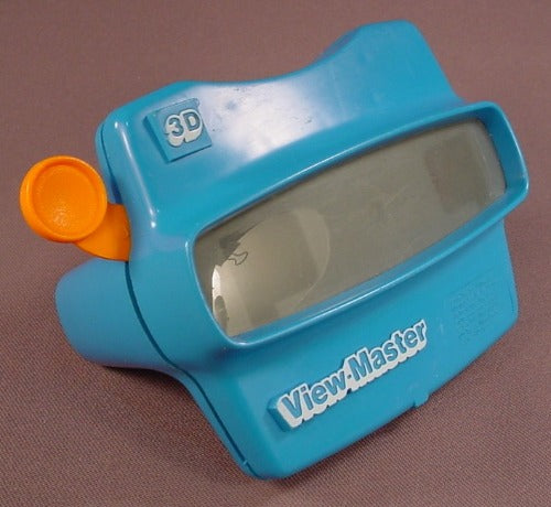 View-Master Vintage 2D Viewer With An Orange Handle