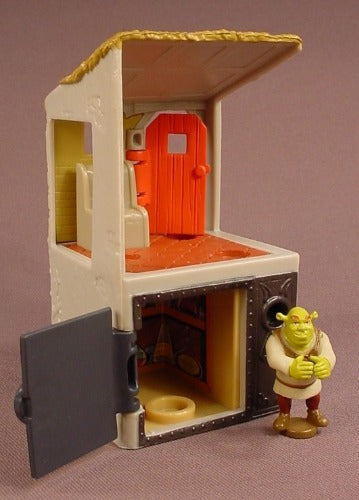 Shrek 2 Secret Potion Lab Building & A Miniature Shrek Figure