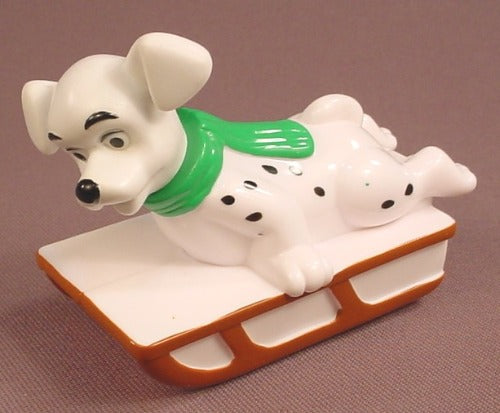 McDonalds 101 Dalmatians Dog On A Sleigh Or Sled