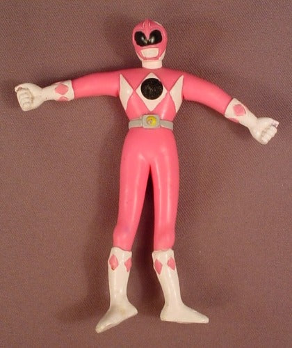 Power Rangers Bendy Pink Ranger Figure