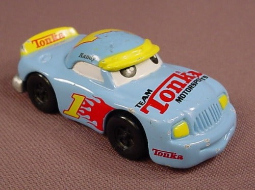 Tonka Lil Chuck Light Blue Nascar Racing Car