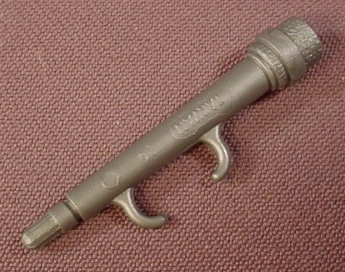 Barbie Silver Gray Microphone With Hand Grip