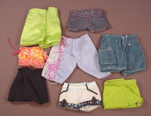 Barbie Size 8 Piece Lot Of Shorts Or Cut Offs