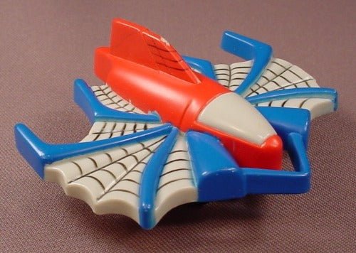 Spider-Man Jet Glider Airplane With A Pull Back Motor