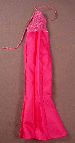 Barbie Deep Pink Full Length Dress Or Gown