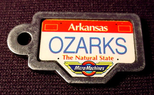 Micro Machines License Plate Arkansas Ozarks