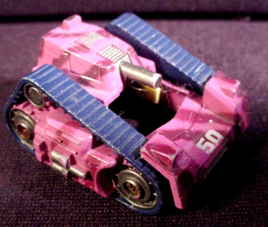 Micro Machines 1989 Highway Warriors Purple Tracked Vehicle