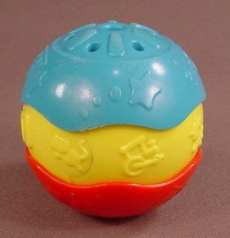 Fisher Price Blue Yellow & Red Chime Ball