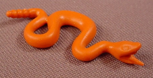 Playmobil Dark Orange Rattle Snake Animal Figure