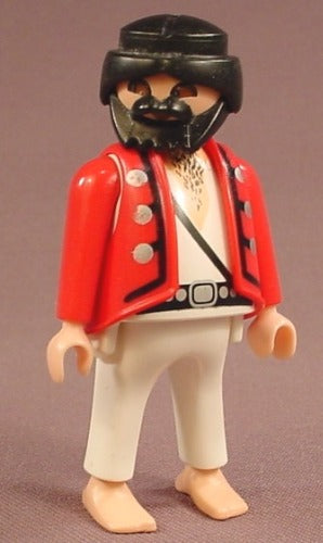 Playmobil Male Pirate Figure With Bare Feet, White Pants